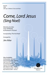 Come, Lord Jesus SATB choral sheet music cover